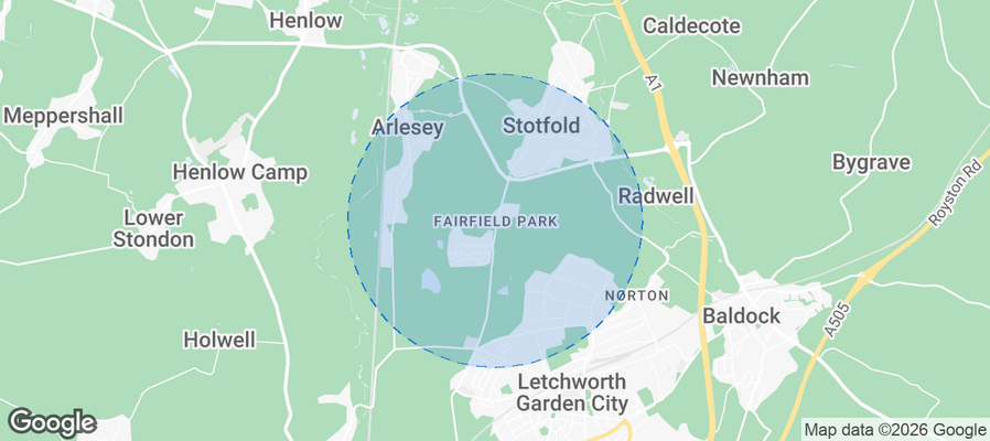 Fairfield Airbnb map
